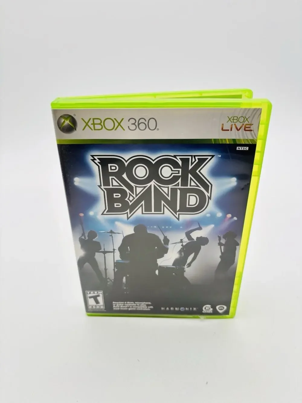 Rock Band Microsoft Xbox 360 2007 CIB TESTED WORKS Complete VG Condition